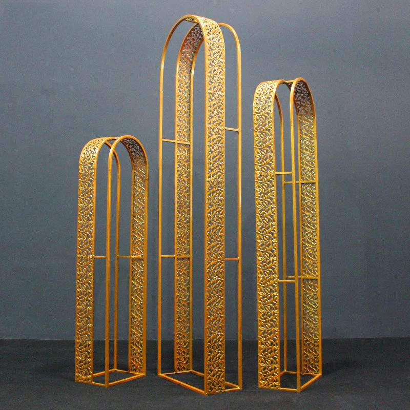 Свадебный компоновочный реквизит дорожный набор из трех пленочных свадебных столов Заводские арочные украшения