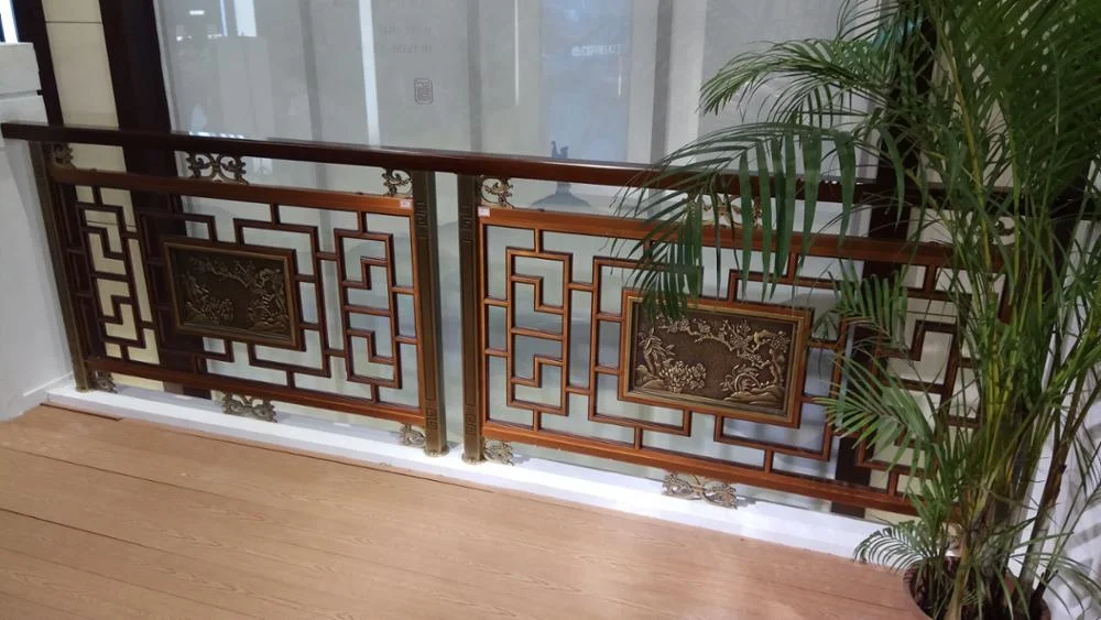 new design copper material chinese style fence design