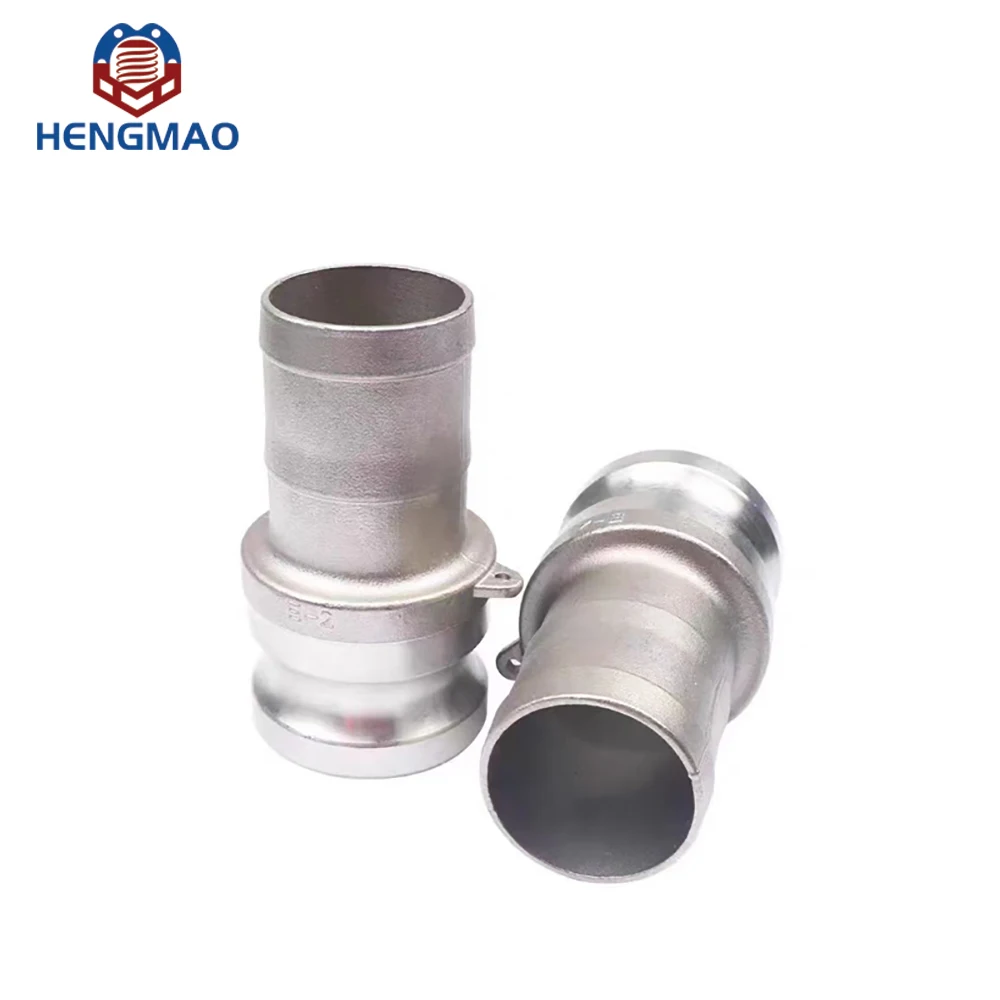 Stainless Steel 304 316 Flexible Quick Hose Coupler Type E Camlock Coupling Quick Connector