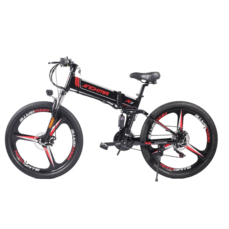 
JINGHMA 350W 12.8AH Imported batteries Professional Made Cheap Price Utility Electric Bicycle 