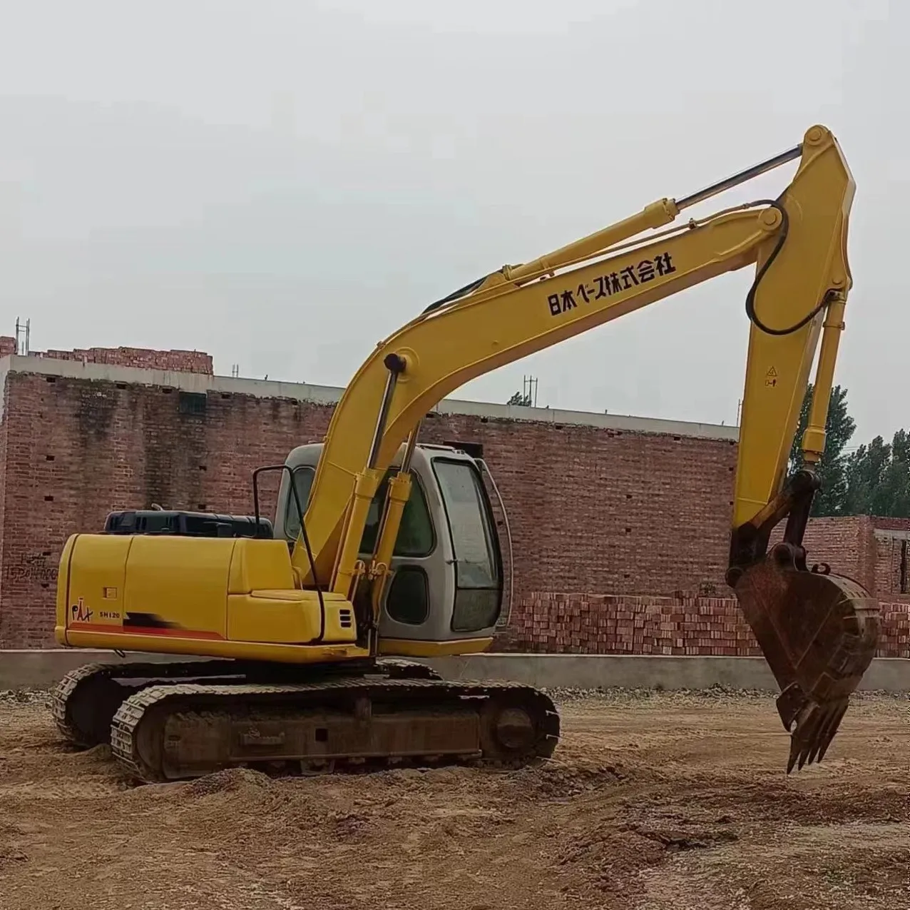Original Condition Construction Machine Used Excavator Sumitomo SH120 for sale, good quality cheap price used sh120 digger
