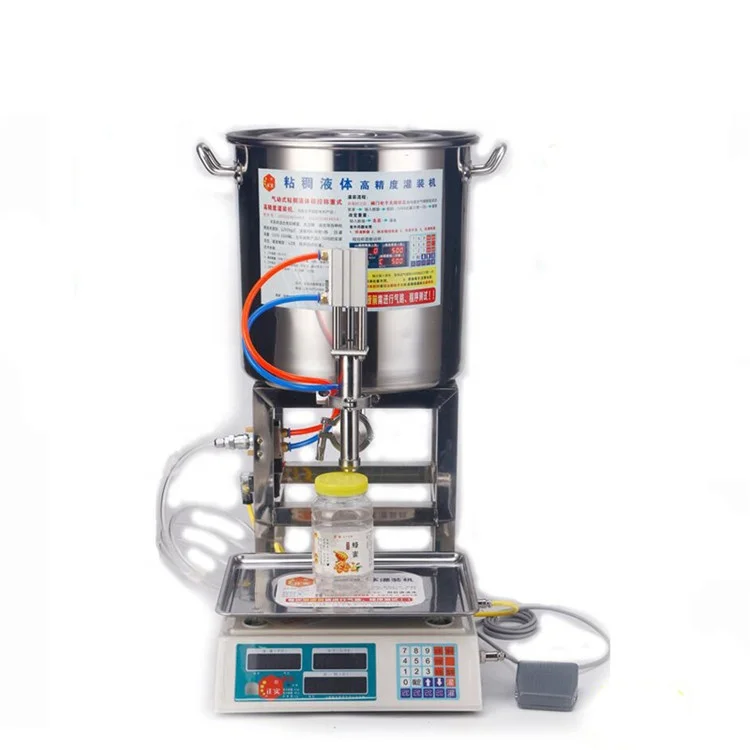 Honey Filling Machine 304 Stainless Steel Liquid Filling Beekeeping Equipment