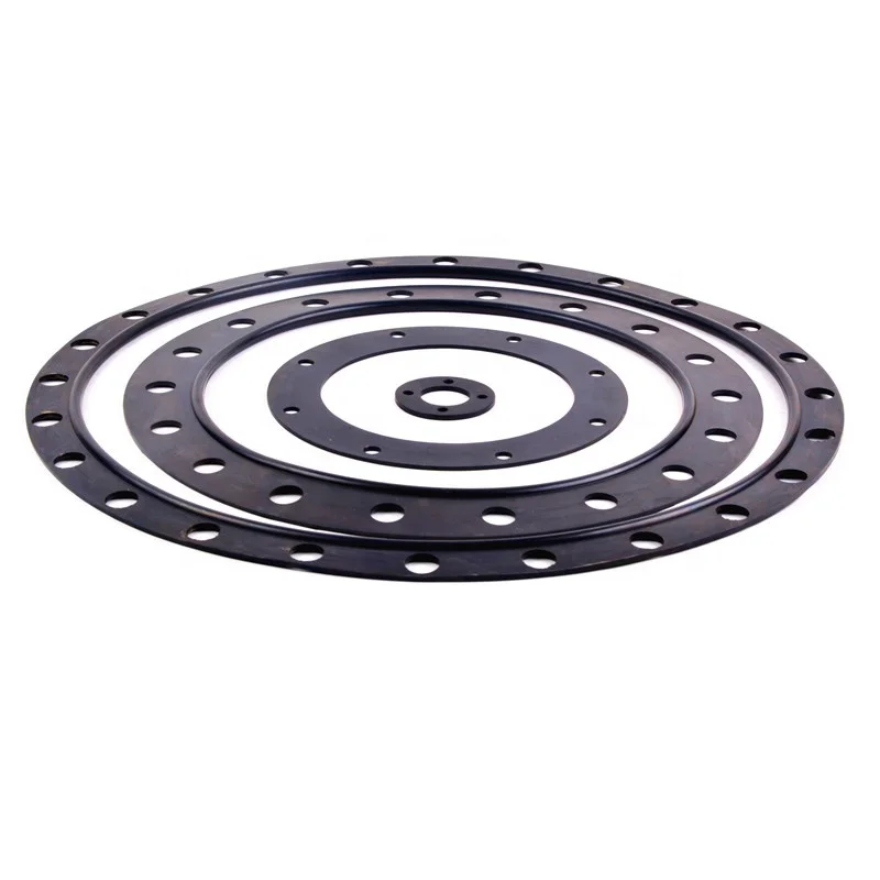 Резиновый EPDM/SBR/NBR/FKM/силиконовый черный с плоской