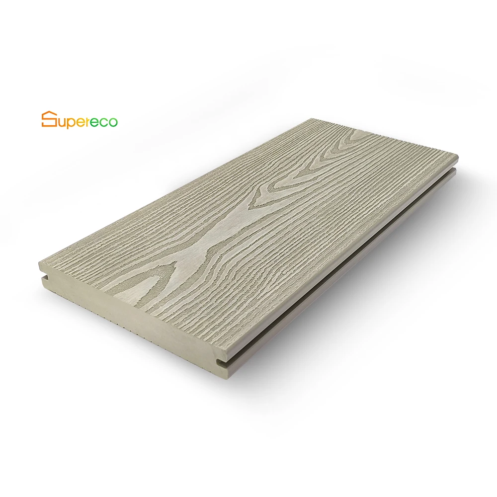 Outdoor Engineered Wooden Plastic Composites Decking Price Wpc Board Laminated Parquet Flooring