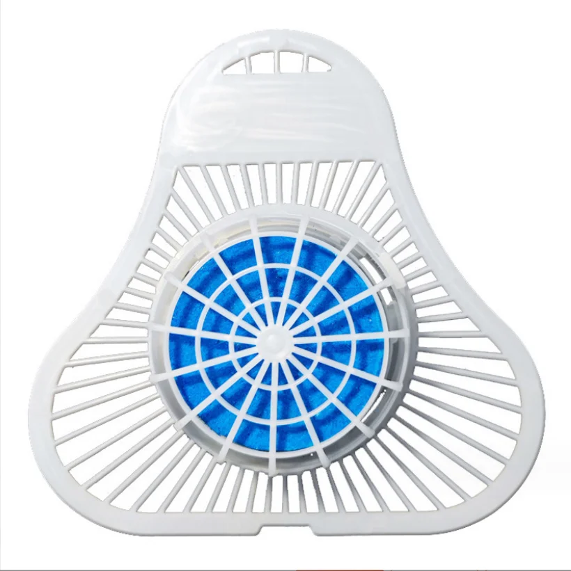 High Quality Free Custom Logo Printed anti-splash Urinal Screen deodorizer mats for Washroom toilet Urinal Screens manufacture