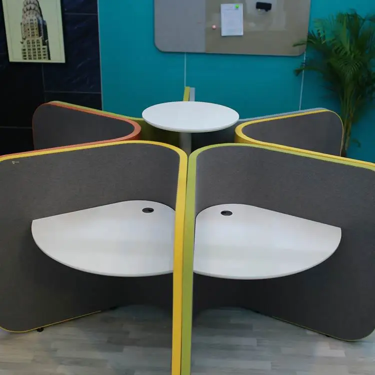 Art Decor Silencing Plate Reduce Noise and Visual Distractions Sound Absorbing Desk Divider Desk Privacy Panel