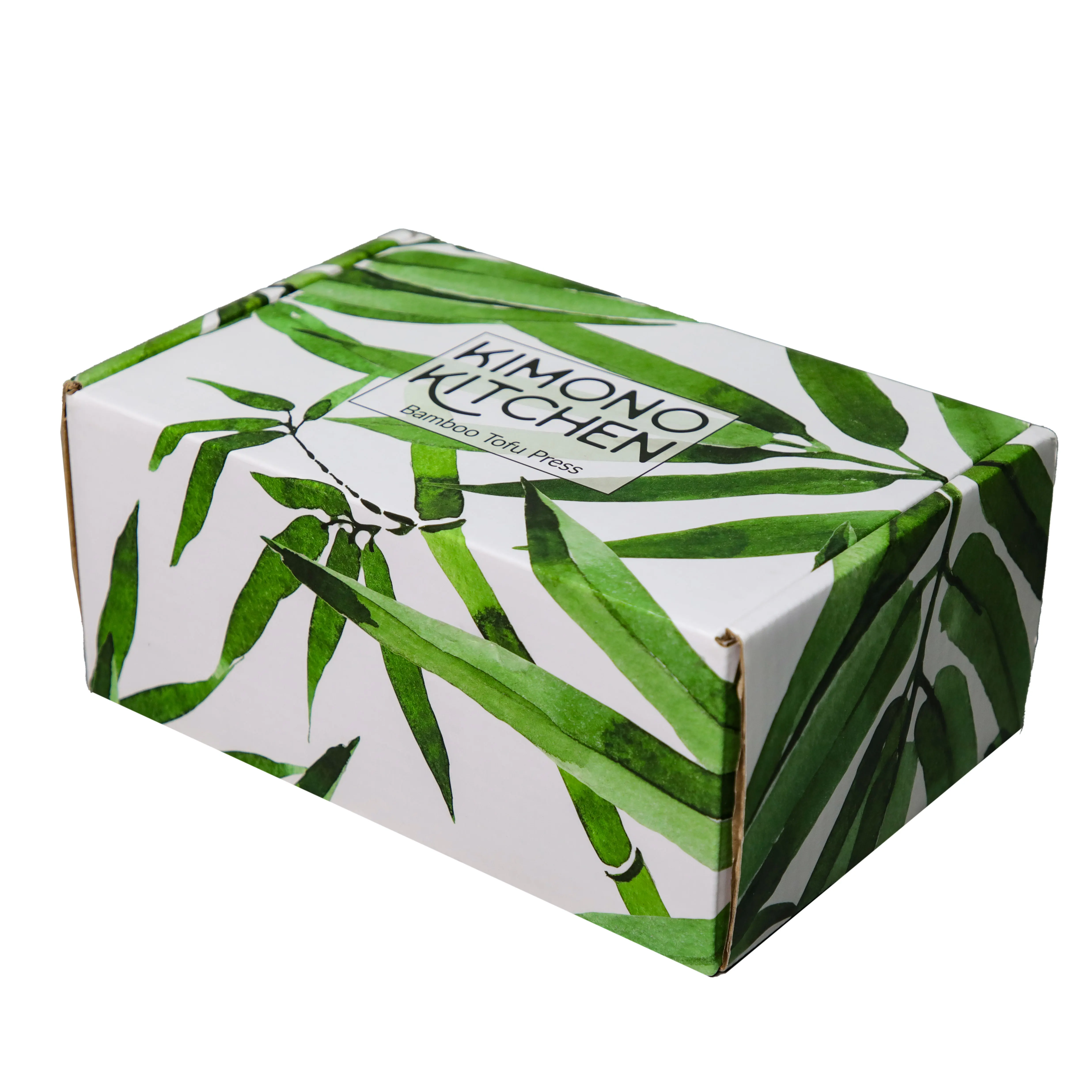Custom Logo cube shipping ecommerce paper boxes packaging