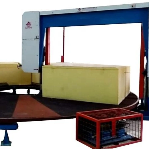 automatic mattress sponge machinery small thickness foam cutting machine
