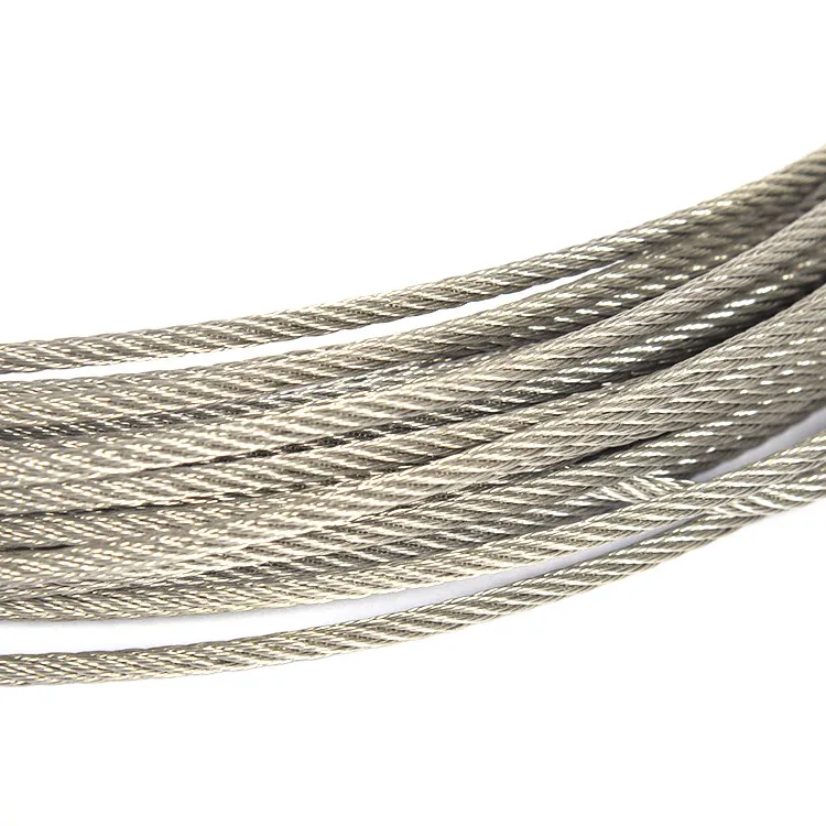 304 7x7 stainless steel wire rope 316
