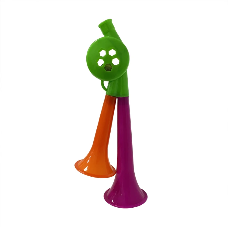 Promotional Item Cheering Horn Plastic Toys with Rope