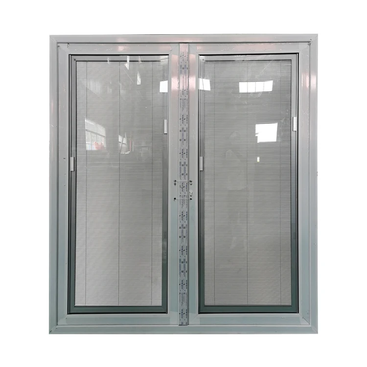 Прямая Продажа с фабрики французский дизайн UPVC двойным остеклением Передняя створчатая Внутренняя дверь