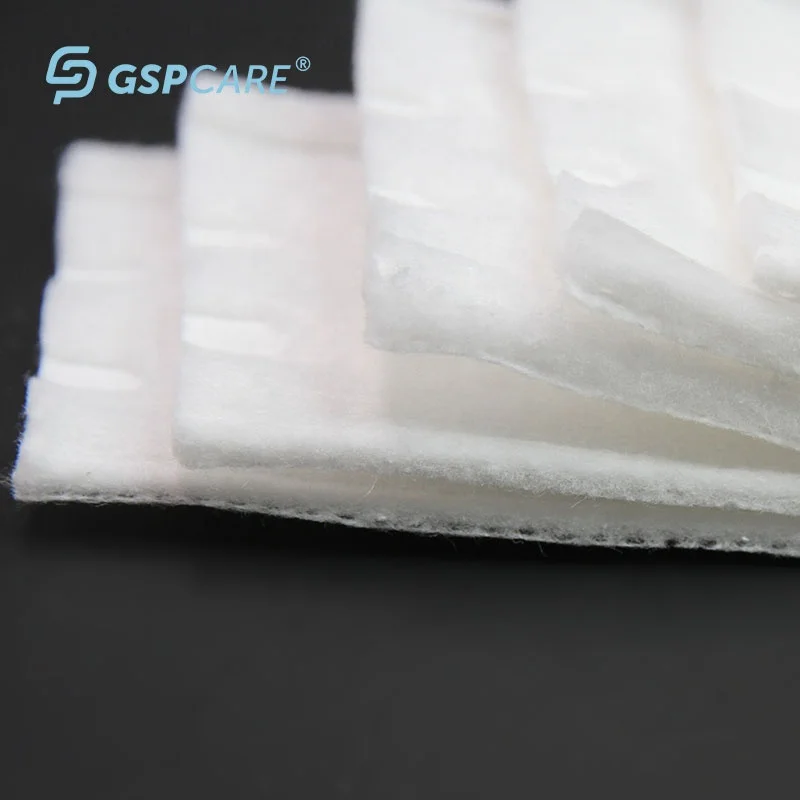 GSPCARE горячая Распродажа OEM-Сервис медицинский впитывающий ватный тампон с высокой впитывающей способностью одноразовые ватные тампоны для снятия макияжа