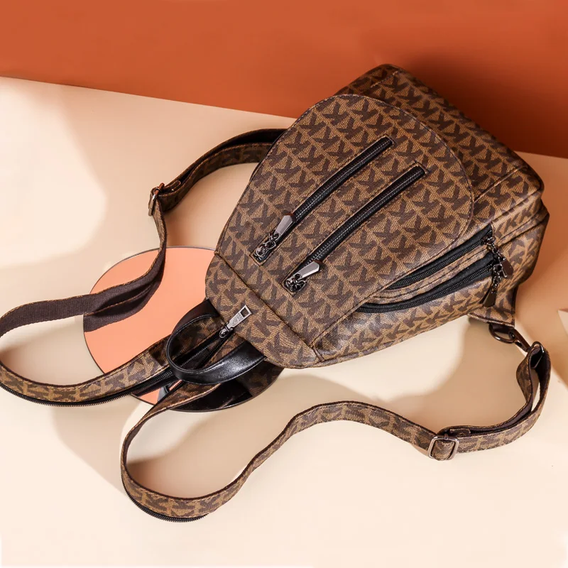 Women Gender and Zipper & Hasp Closure Type Vintage school bag backpack for girls sac a main femme de luxe