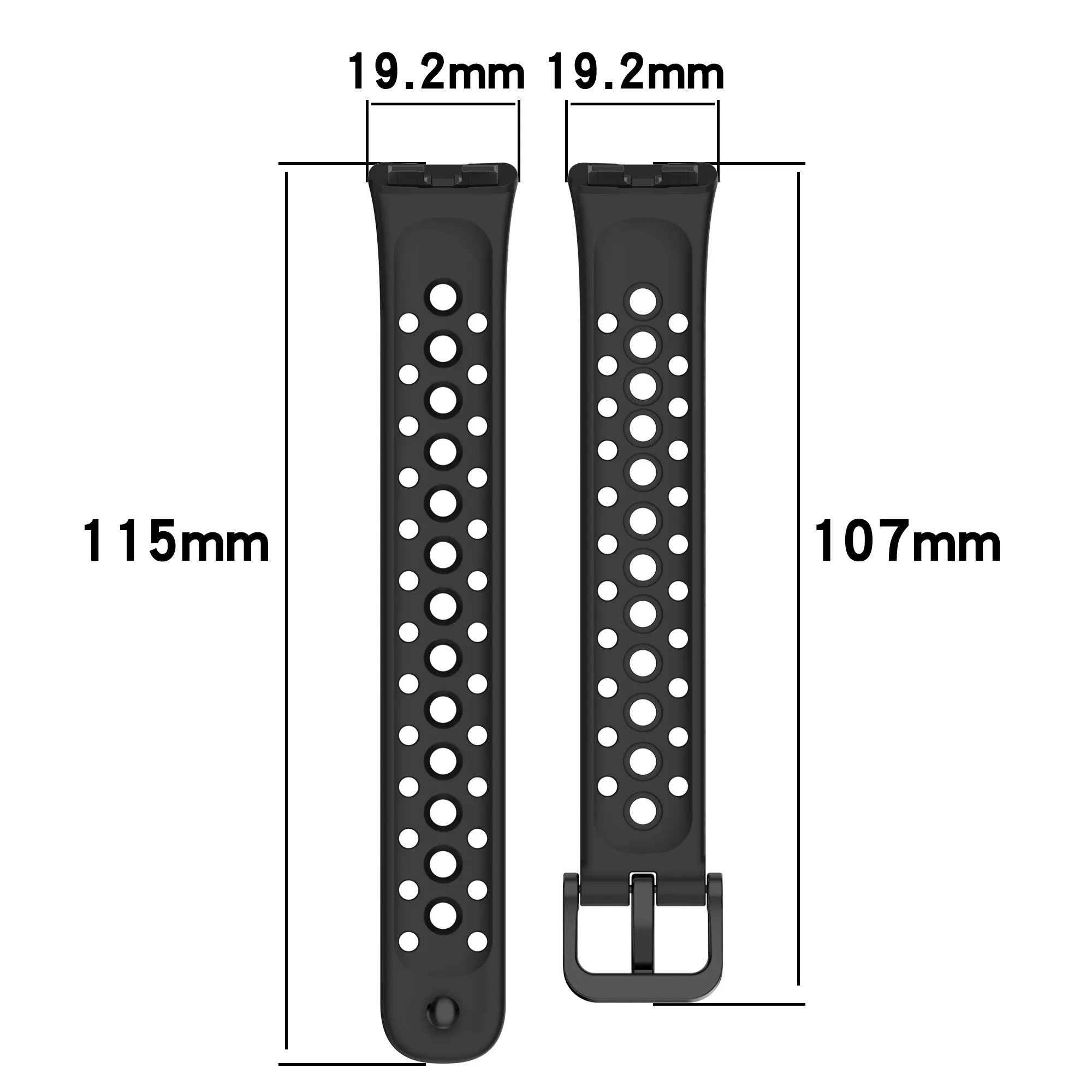 Силиконовый ремешок для часов huawei band 8 9