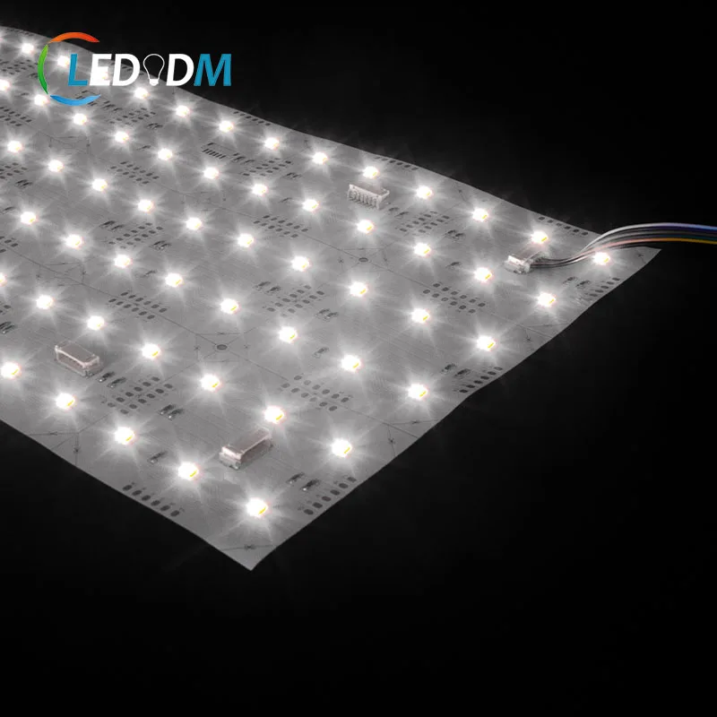 108 СВЕТОДИОДНАЯ Светодиодная панель гибкие листы для освещения столешница из оникса 24 В RGBWW 5 в 1 мягкая светодиоды