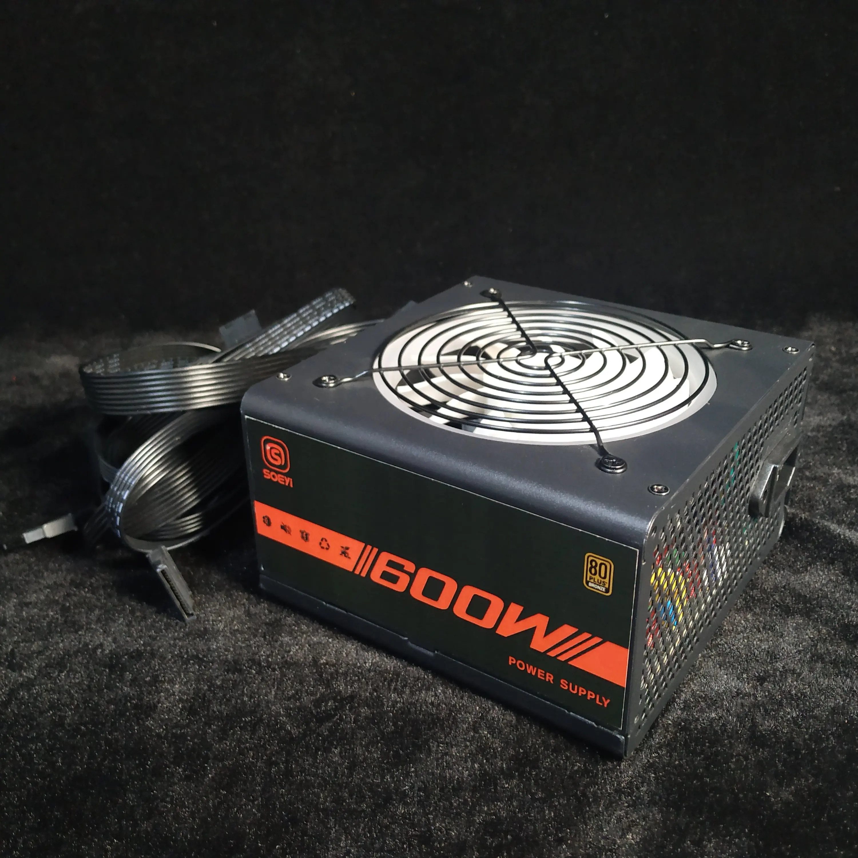 Высококачественный ATX CE & RoHS APFC 600 Вт компьютерный ПК импульсный источник питания