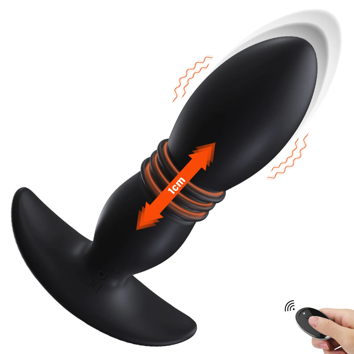
Thrusting Anal Vibrator Sex Toy Prostate Massager for Men 7 Thrusting Actions Vibration Modes, PALOQUETH Wearable Anal Thruster 