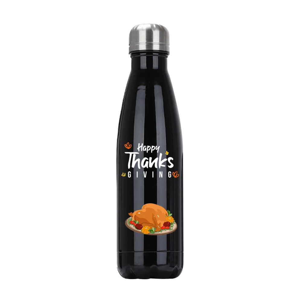 Wanto Thanksgiving Halloween Christmas vacuum flask bottle thermos portable cup manufacturer stainless