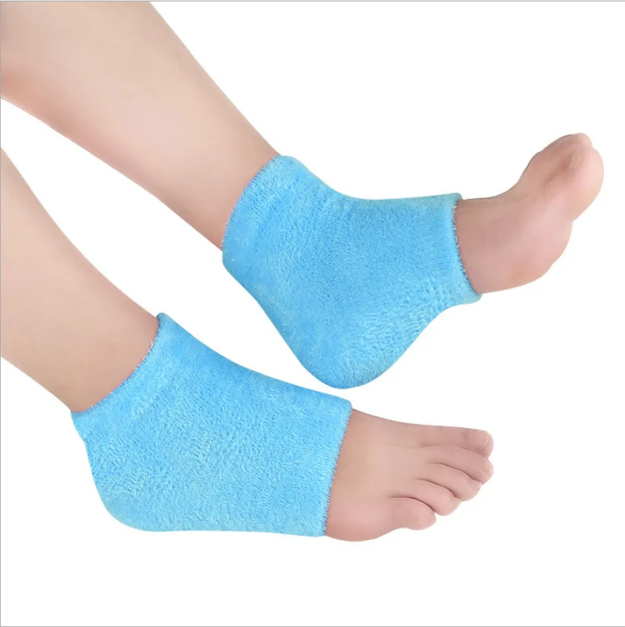 Top Selling  Moisturizing Heel Socks Gel Lined Toeless Spa Socks to Heal and Treat Dry, Cracked Heels Intensive Foot Repair Sock