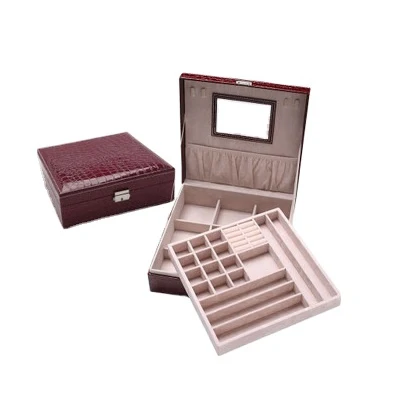 Wood High End Custom Made Black Jewelry Boxes For Organizer Box Direct Sales