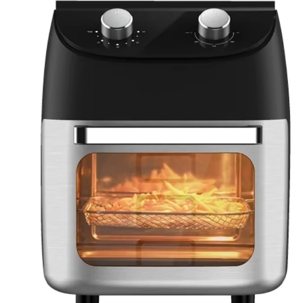 2024 New Dual Basket Air Fryer 9L With Snyc Finish Match Cook Function Digital Control With 11 Preset Menu Double Air Fryer