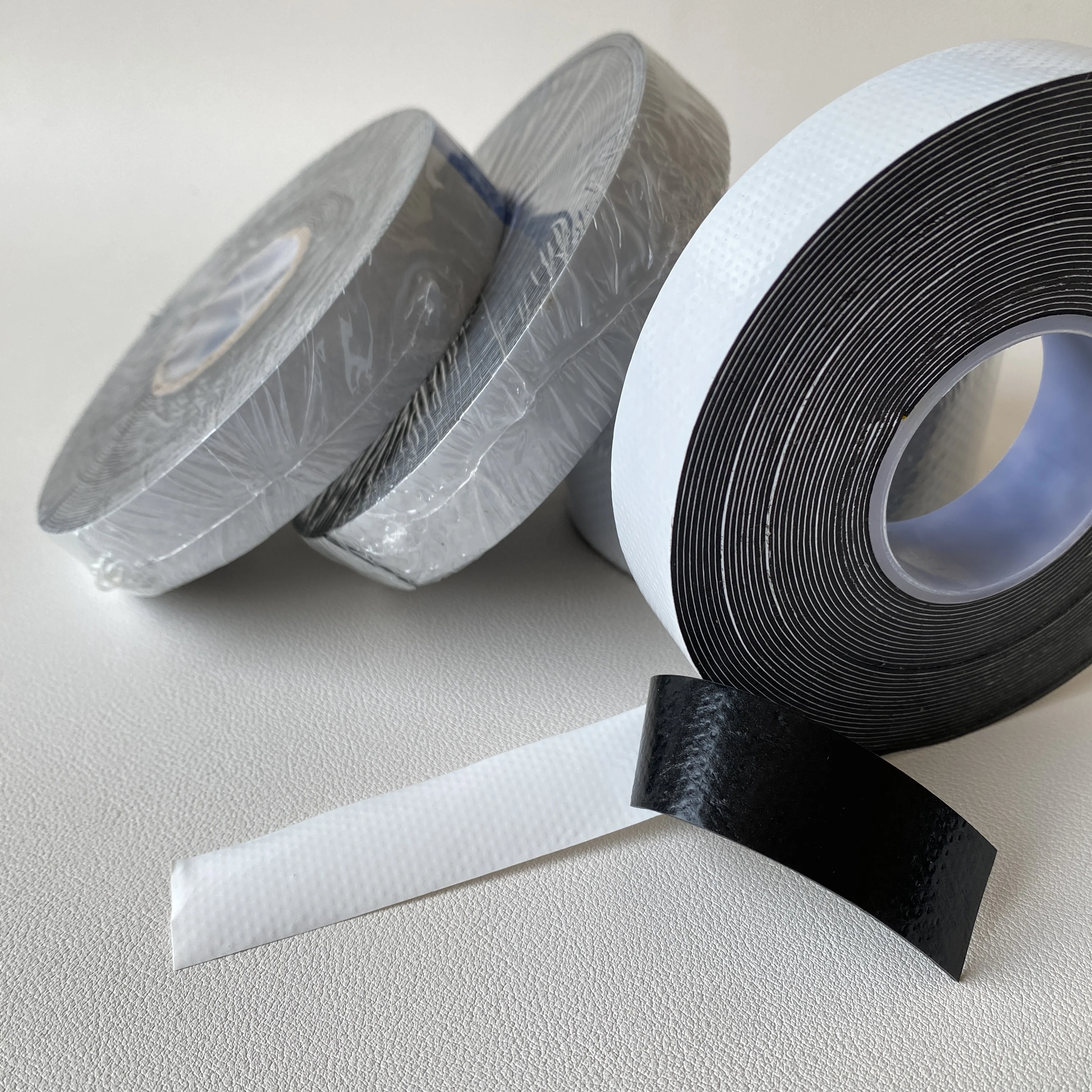 PIB/EPR 3m high voltage self adhesive double sided  customer request black 10kv rubber butyl tape