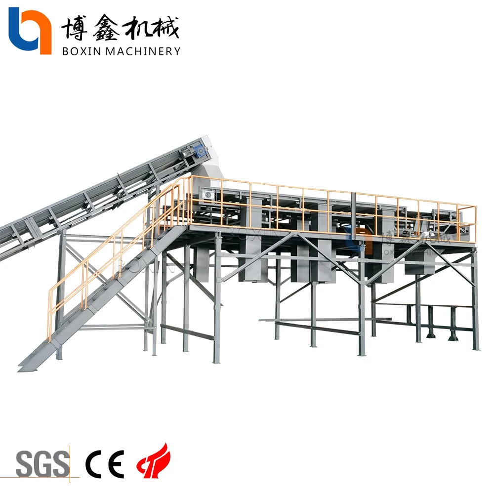 Plastic PET PP PE HDPE bottles waste plastic film woven bags bottle bale washing and recycling