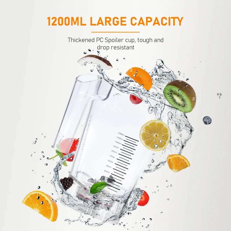 2024 Best Sellers 220v 25000RPM powerful heavy duty blender super silent comercial blender machine mixer multifunctional blender