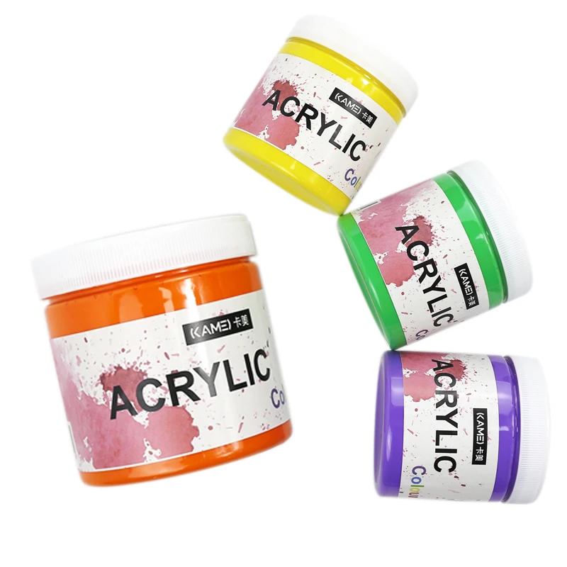 Wholesale professional 500ml artist acrylic paint set art supplies