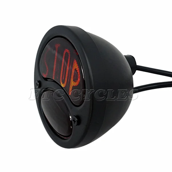 Винтажный задний фонарь для мотоцикла в стиле ретро, тормозной фонарь для чоппера, поплавок