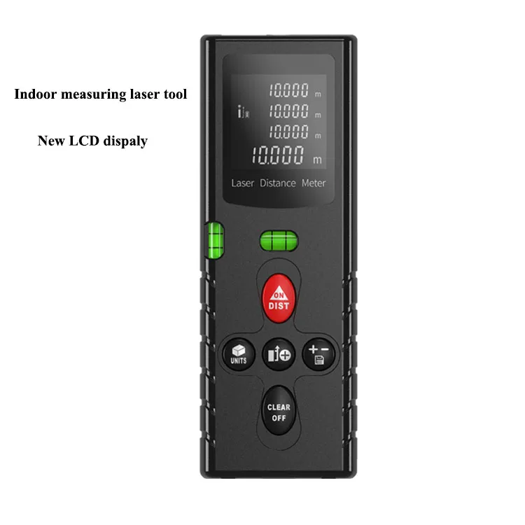 HTOPTO Liquid Level High Accuracy Measure Range 131ft-328ft LCD Back Light Distance Laser Meter