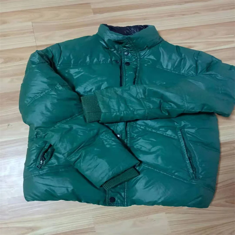 Wholesea cheap second hand men coats jacket winter used clothes in bales from UK