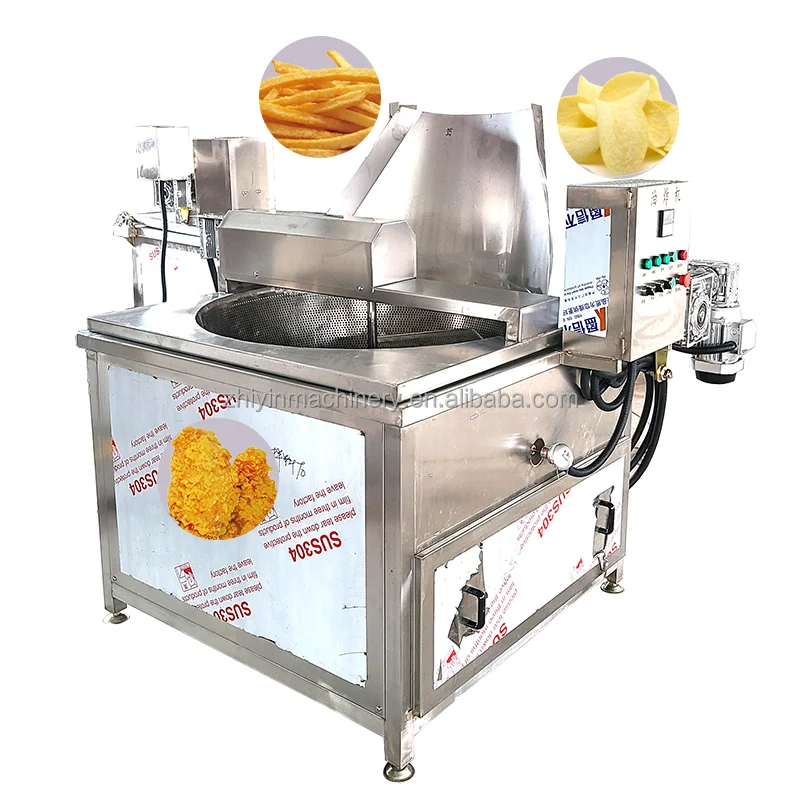 Коммерческая автоматическая машина для жарки закусок рыба тофу фритюрница электрическое нагревательное мелкое оборудование