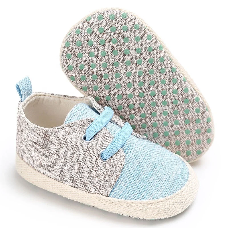 
WONBO Newborn Baby Boys Shoes Kids First Walkers Soft Soled Classic Casual Prewalkers Shoes Footwear Sneakers Canvas Shoes 