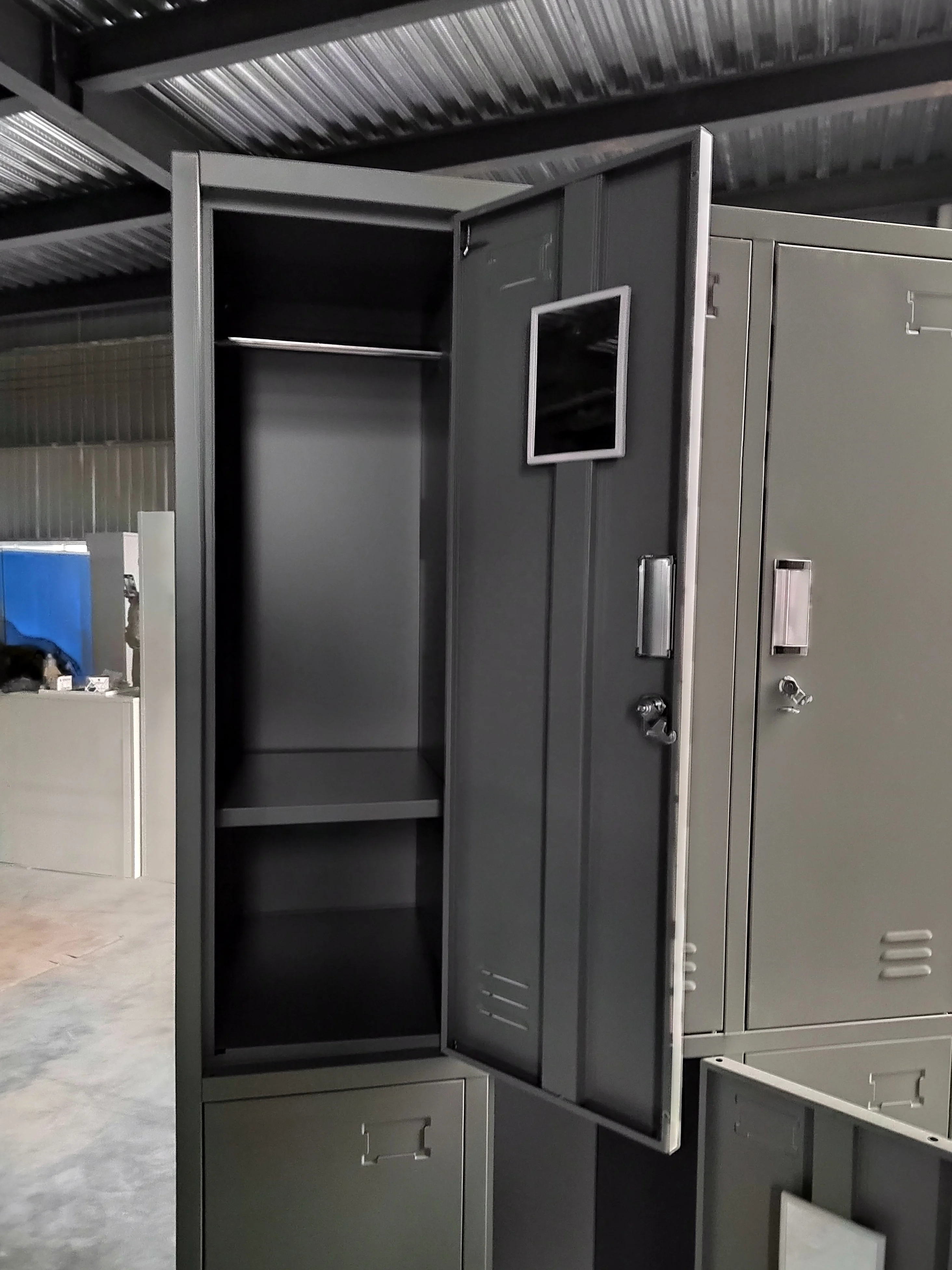 6 Door Metal Locker Cabinet Used for Gym Staff in Office School Six Doors Metal Locker 6 Door Personnel Lockers