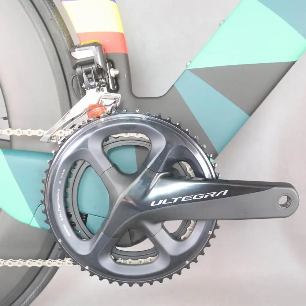 2021 TT bike time trial bicycle Camouflage paint   Time Trial complete carbon  bike FM-TT01 with SHIMAN0 R8060 groupset