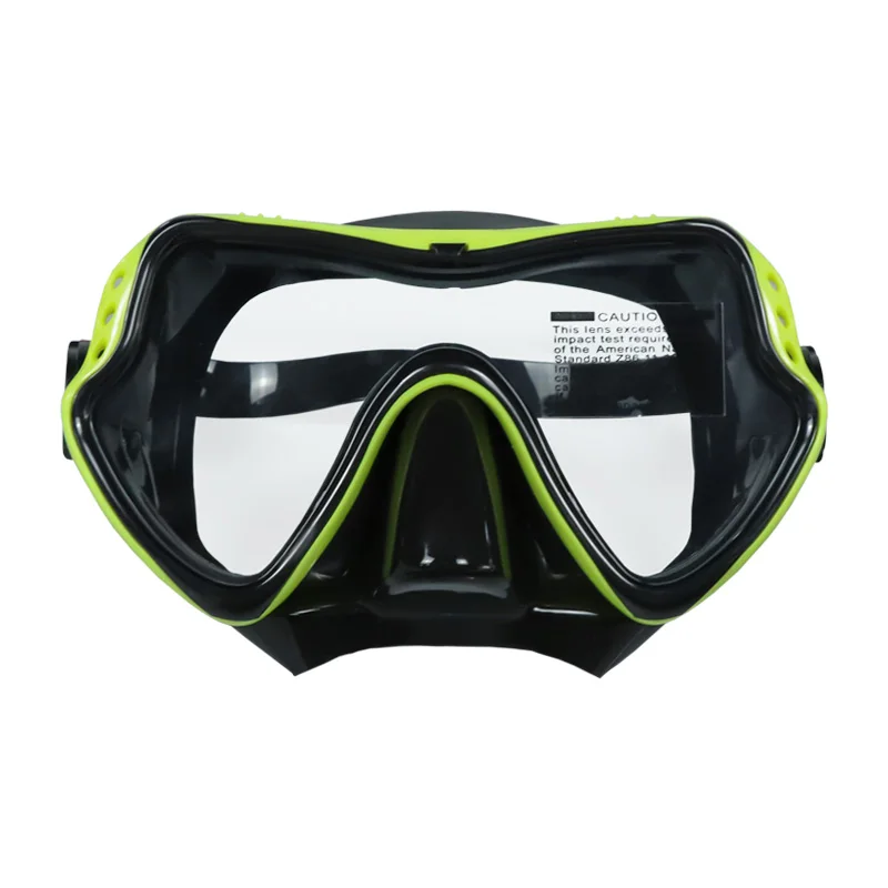 Swim equipment Tempered Lens Swimming Goggles Single Len Mask Scuba Diving mask