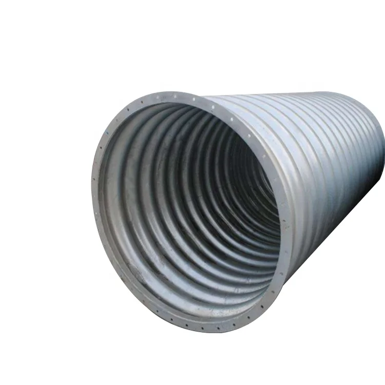 
Stainless steel flexible corrugated pipe half round corrugated metal pipe corrugated metal culvert pipe price 