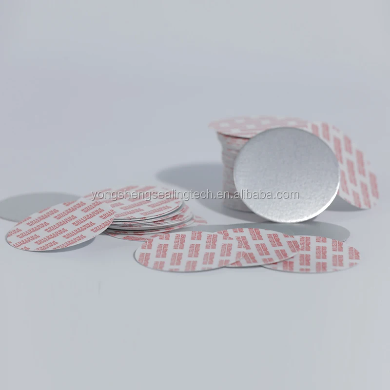 Pressure - sensitive liner self-adhesive used for cosmetics /food bottles