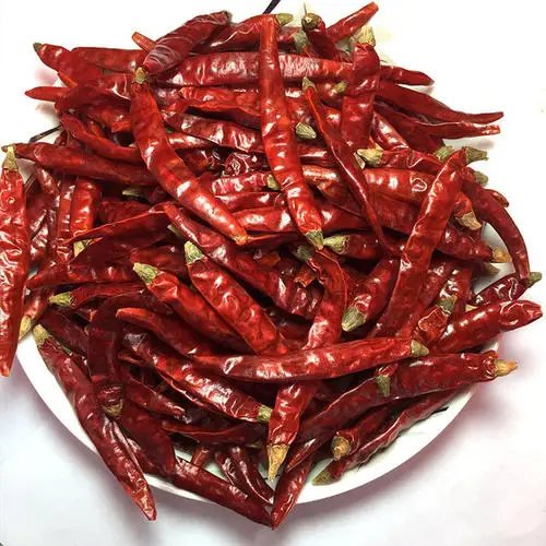 
Import hot spicy dried whole Indian chili 80000 to 100000 SHU natural planting no pollution no addition for kitchen dish styles 