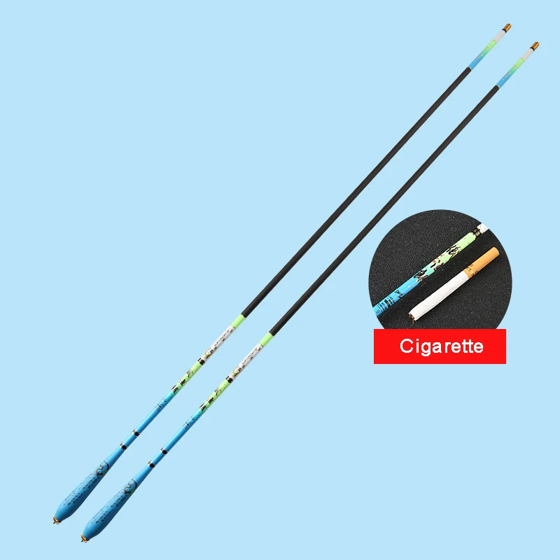Factory Direct Sale Paint Baking Process Duck Egg Handle Type Superfine and Ultra light Carbon Fiber Crucian Carp Fishing Rod