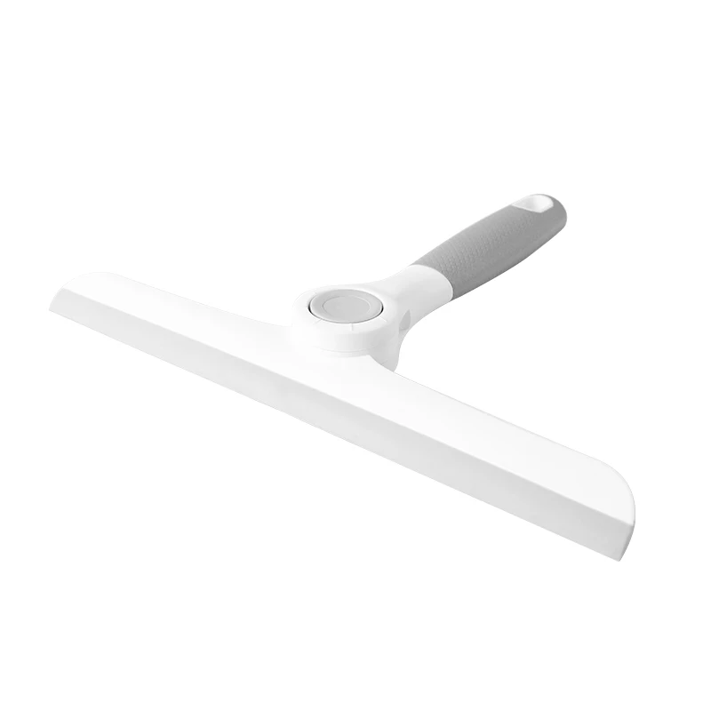 Eco friendly window glass cleaning wiper pp handle window squeegee cleaner 360 rotate Silicone Rubber Window Squeegee