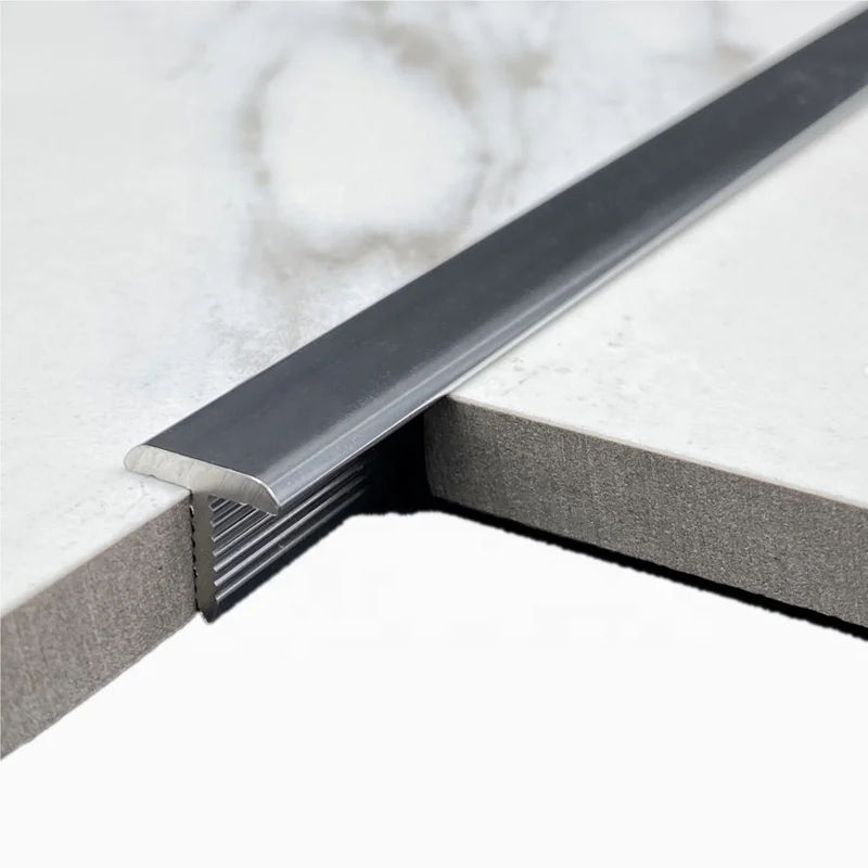Современные керамические инструменты для установки Т-образная отделка плитки из нержавеющей стали алюминиевая кромка использования в квартире
