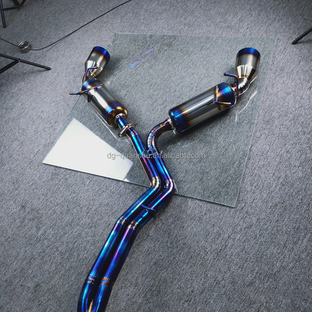 For Toyota GR86 Subaru BRZ high flow catback system Auto parts Titanium Exhaust