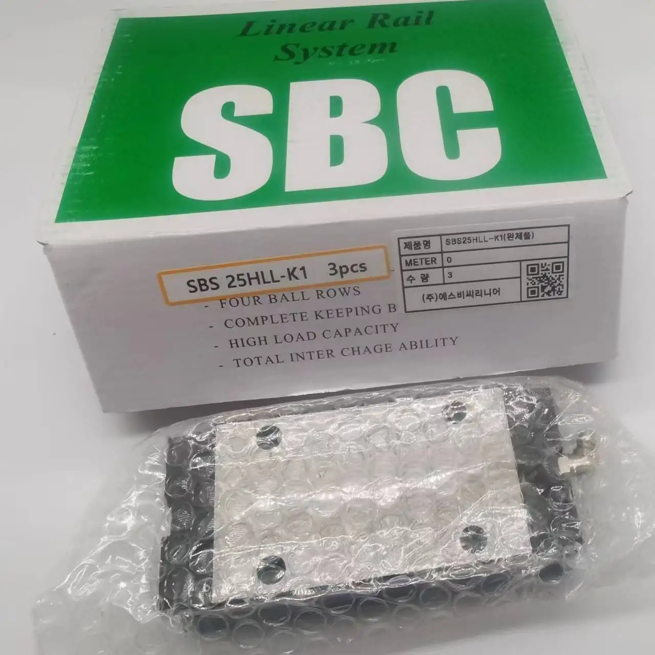 Original Imported SBC Rail Slider SBS45SL-C-K1