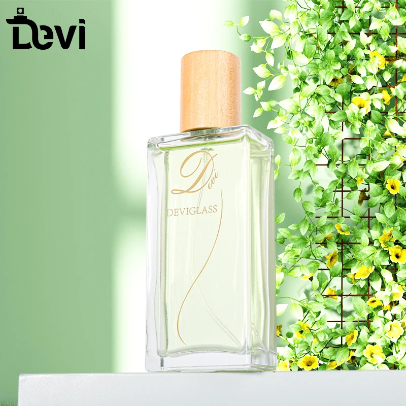 Devi Wholesales oem/odm luxury fancy square perfume bottles 10ml 15ml 30ml 50ml 100ml empty perfume glass  bottles for sale