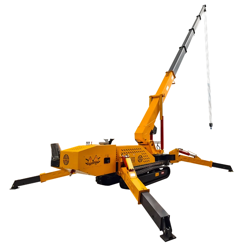 1T To 14T 8M To 24M Radio Control Telescopic Boom Jib Crawler Spider Crane Lift