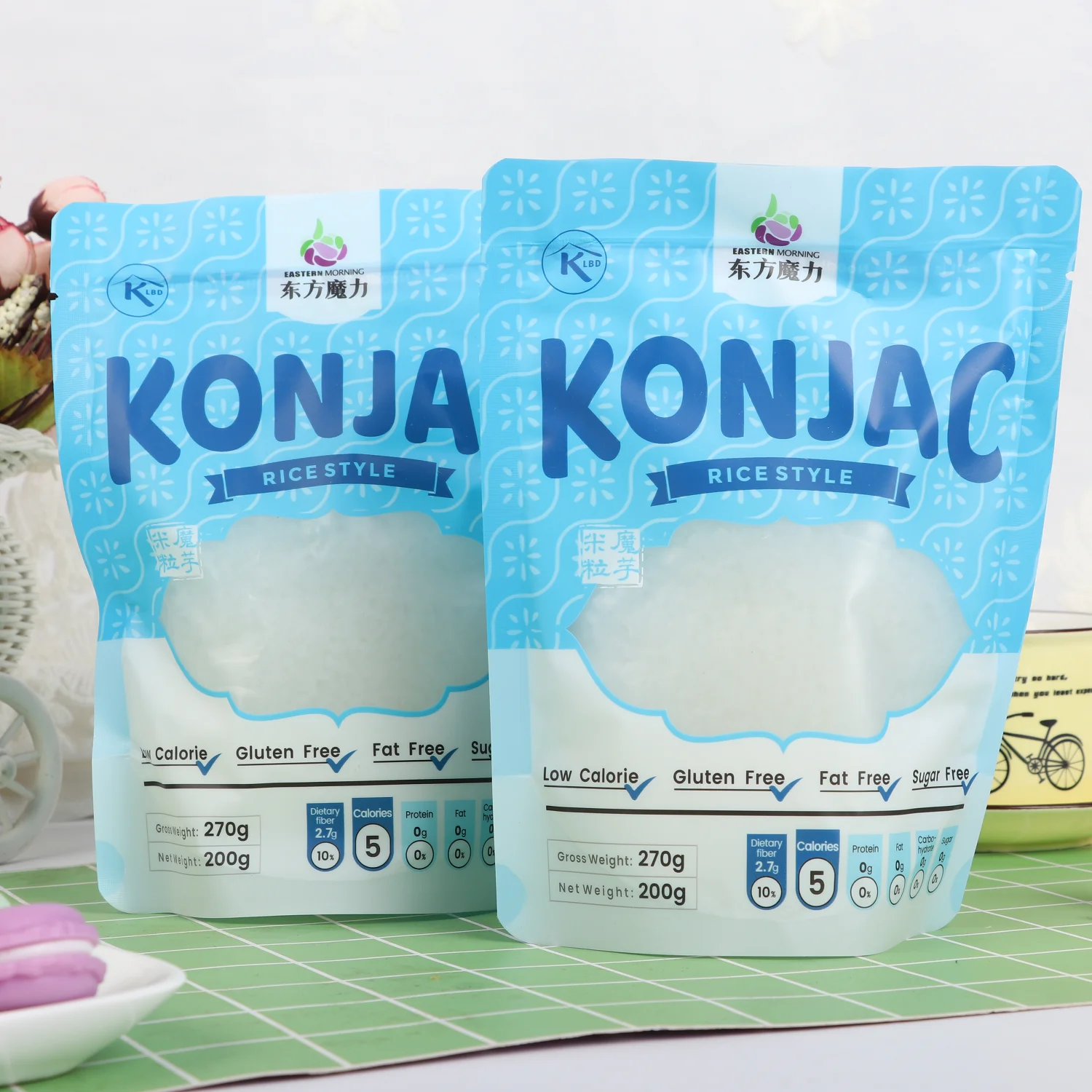 Bulk konjac rice konnyaku fresh pasta vegan food rice shirataki konjac noodles keto healthy diet konjac rice halal
