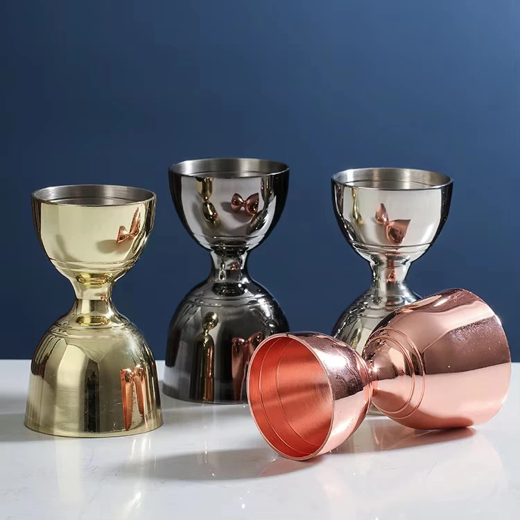 Stainless Steel 75ml Measuring Cup Magic with Mouth Jigger Graduated Ounce Cup Bar Bartending bar Tools jigger