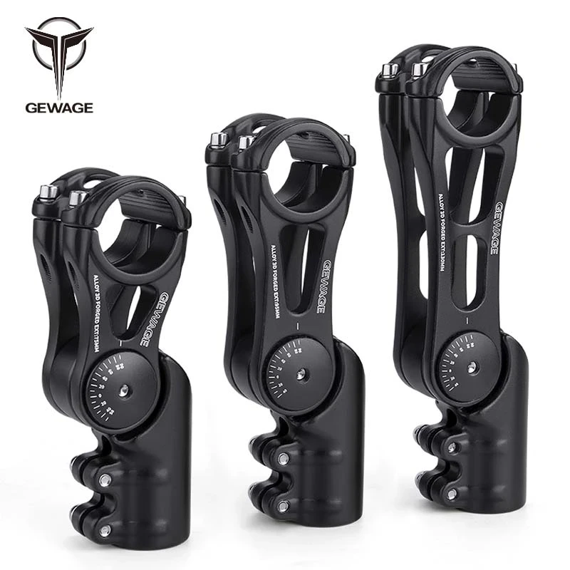 Adjustable MTB Bike Handlebar Stem Aluminum Alloy Mountain BMX Cycling Bicycle Stems Part